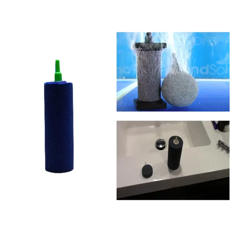 Aquarium 2 inch (5.08 cm) Plastic Nozzle Bubble Air Stones for Biofloc Fish Farming Tank Use For Diffusing Air(Pack of 10)